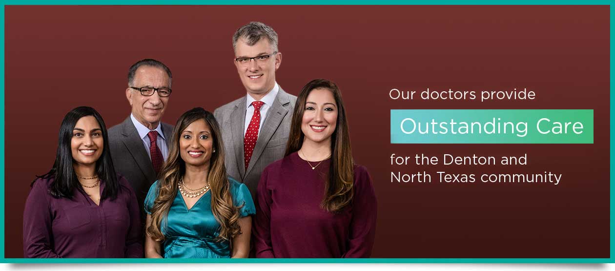 Doctors treating food allergies, grass and animal allergy